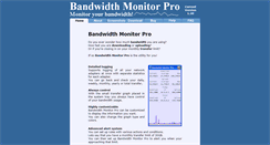 Desktop Screenshot of bandwidthmonitorpro.com